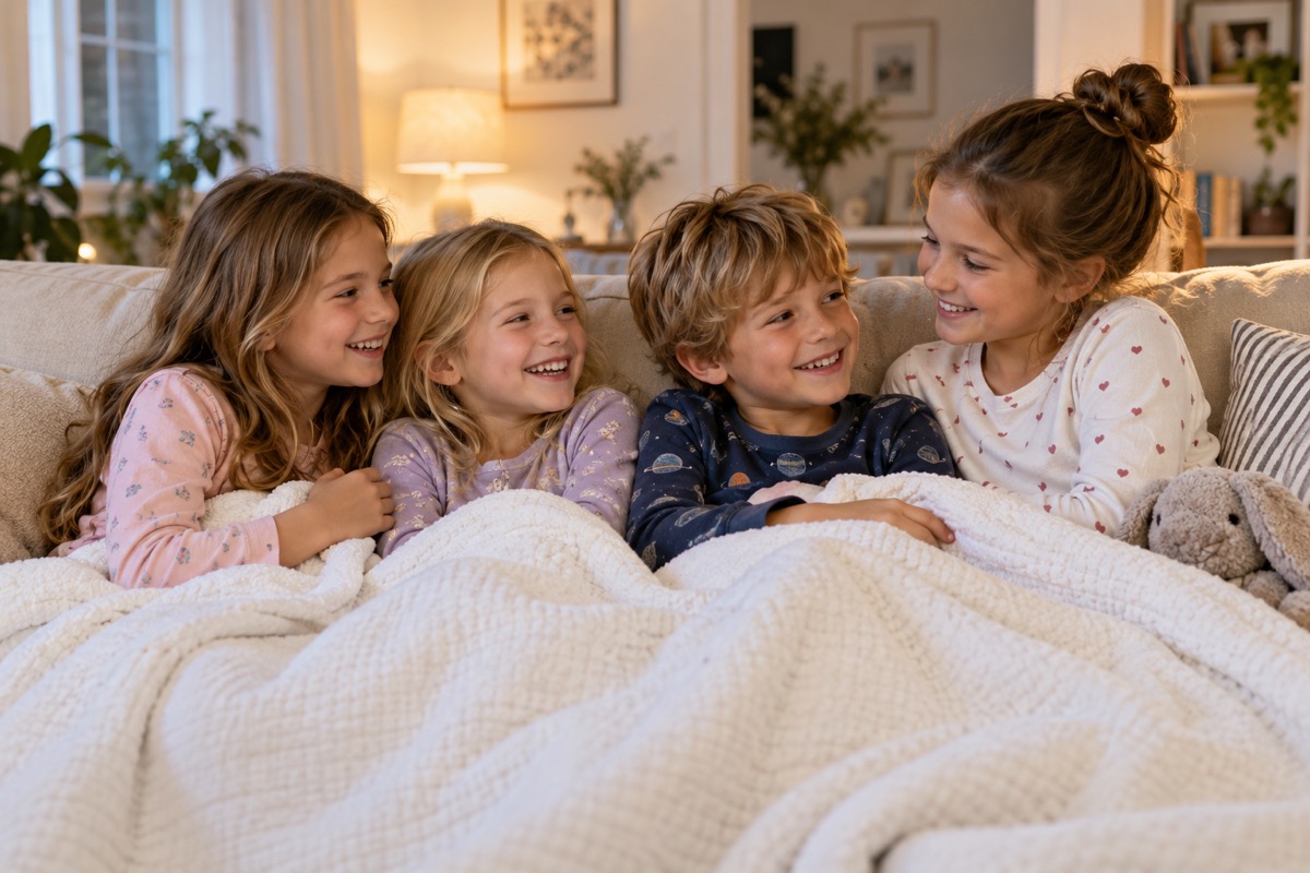 Our Real Nighttime Routine (With Four Kids!)